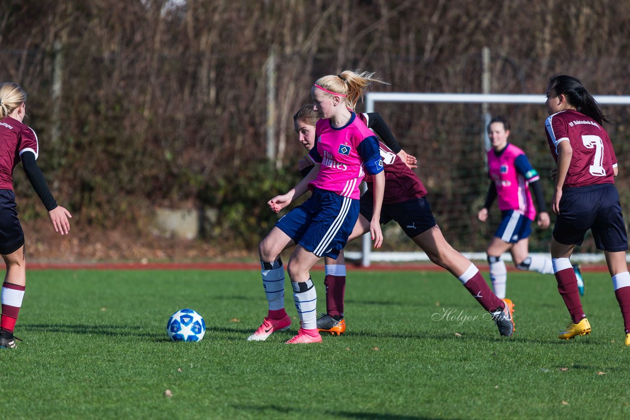 Bild 214 - B-Juniorinnen Halstenbek-Rellingen - Hamburger SV 2 : Ergebnis: 3:8